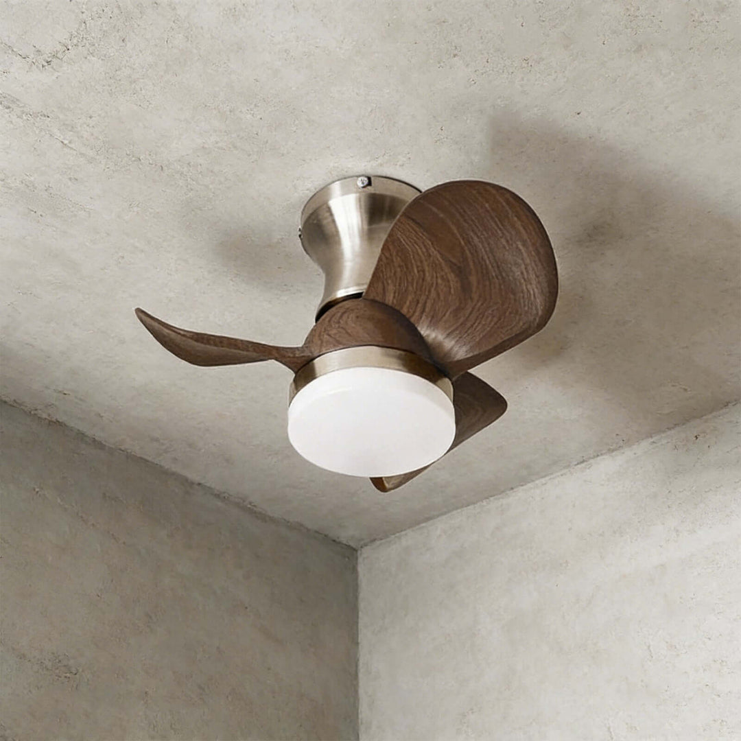 Xyzor Ceiling Fan Light - Contemporary ABS Bedroom Light