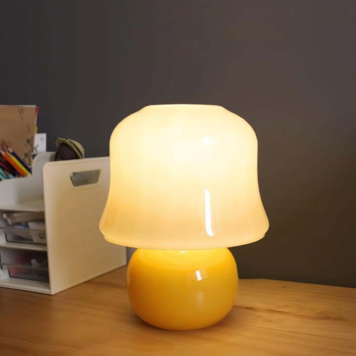 Cream Mushroom Table Lamp – French Cream Style Light