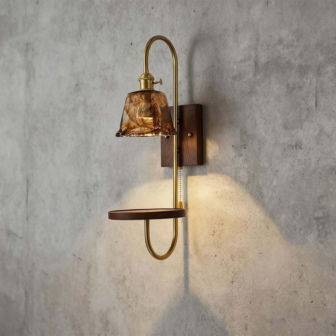 Yontra Shelf Sconce – French Modern Wall Light Fixture