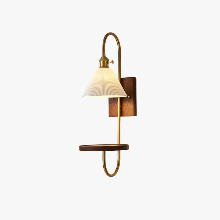 Yontra Shelf Sconce – French Modern Wall Light Fixture