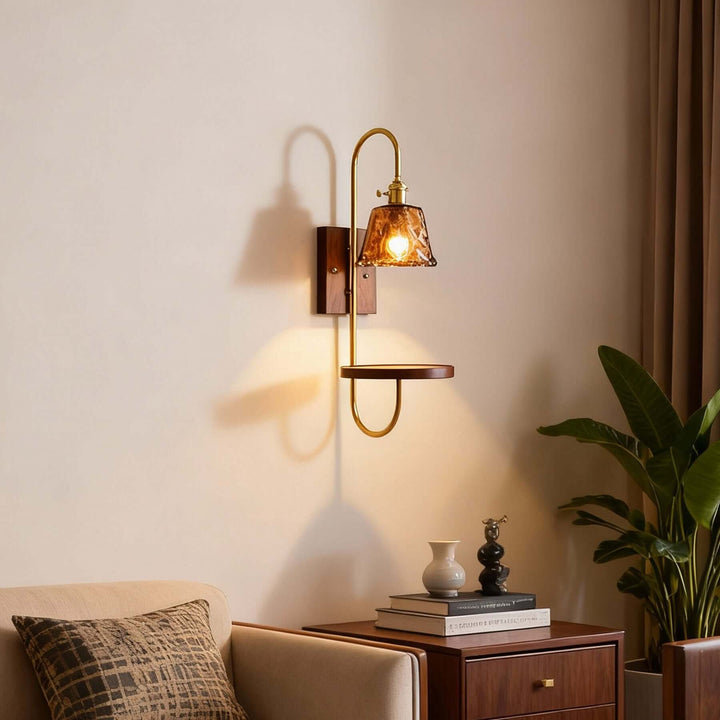 Yontra Shelf Sconce – French Modern Wall Light Fixture