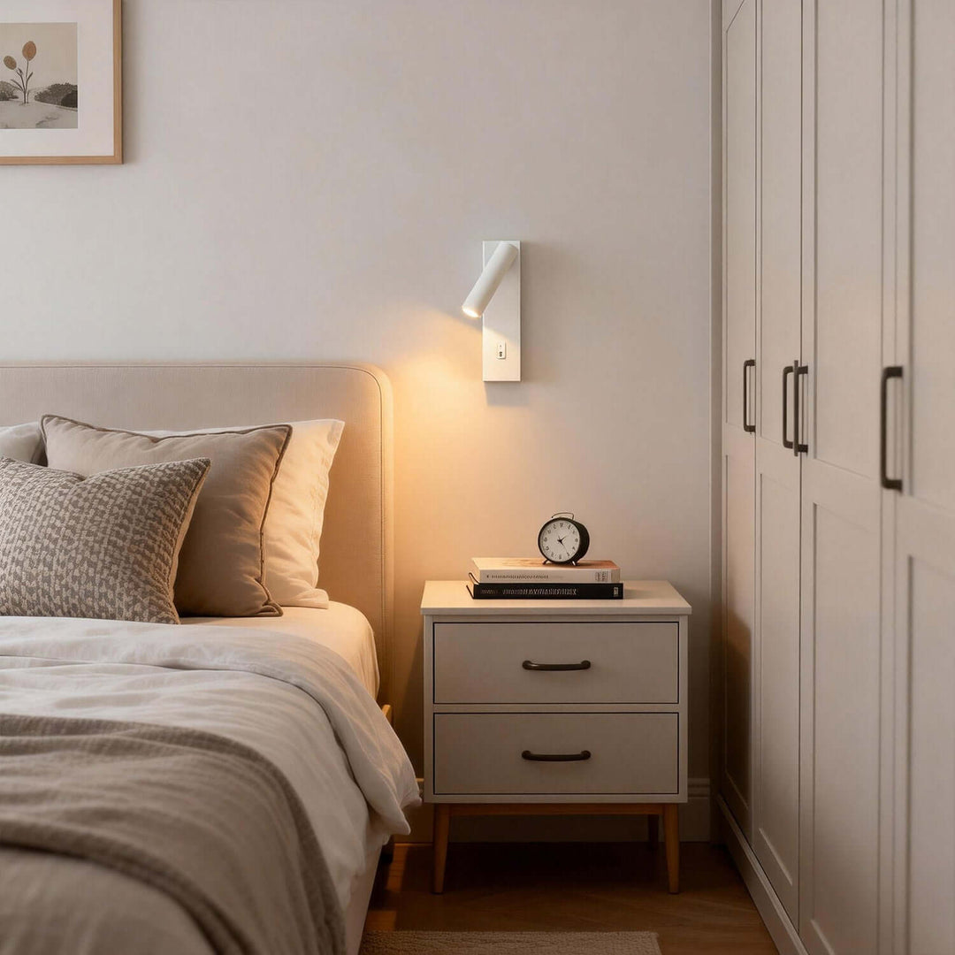 Yorva Wall Lamp Style C – Nordic Minimalist Rotatable Reading Lamp
