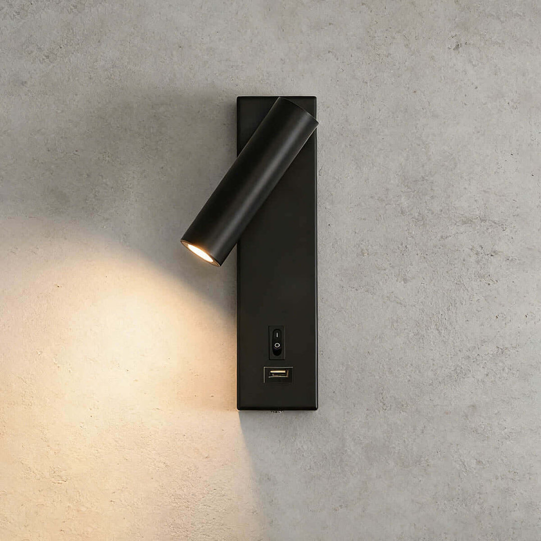 Yorva Wall Lamp Style C – Nordic Minimalist Rotatable Reading Lamp