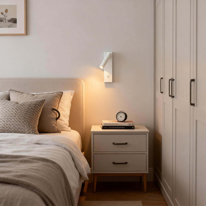 Yorva Wall Lamp Style C – Nordic Minimalist Rotatable Reading Lamp