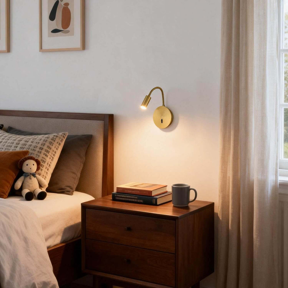 Zalor Wall Light – American Minimalist LED Reading Light