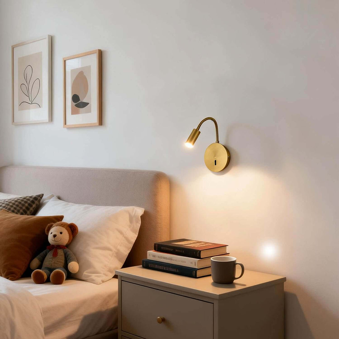 Zalor Wall Light – American Minimalist LED Reading Light