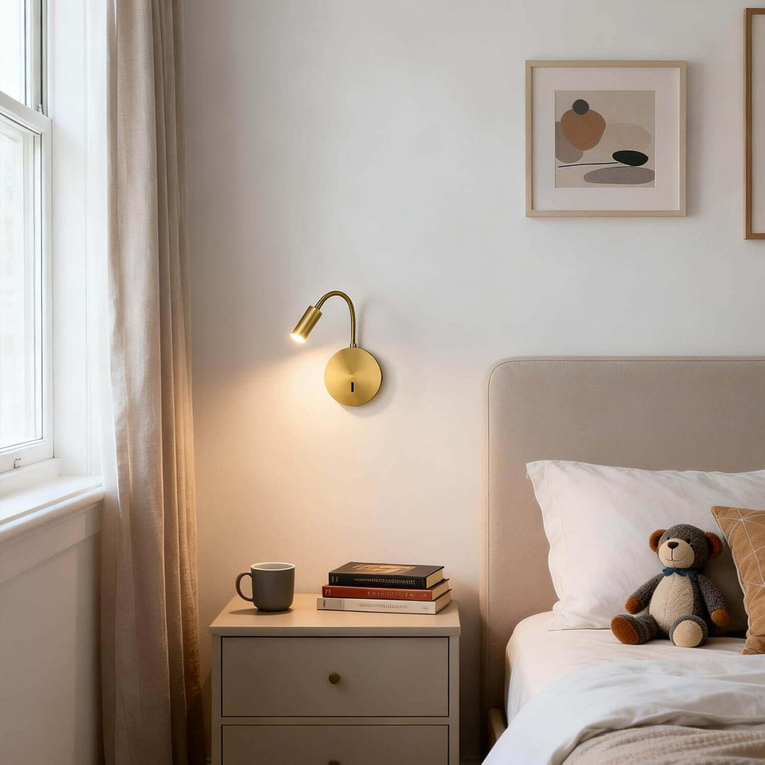 Zalor Wall Light – American Minimalist LED Reading Light