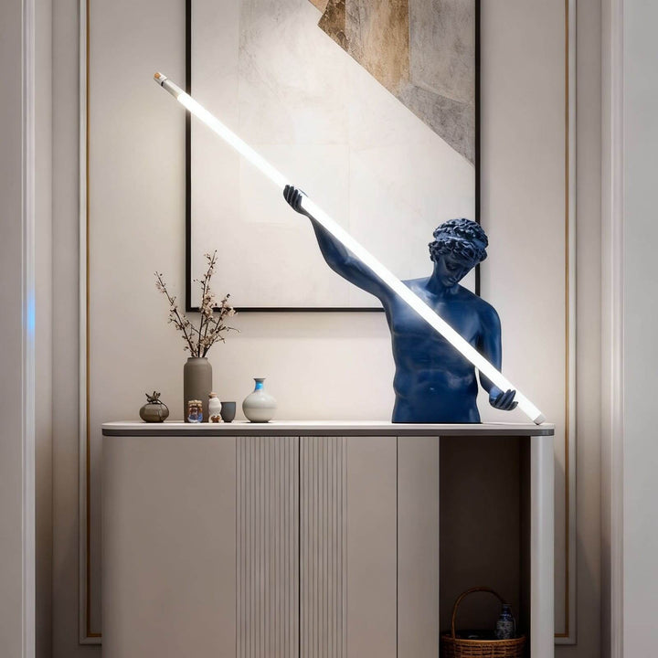Zaryos Blue Sculpture Table Lamp – Entrance Decorative Light