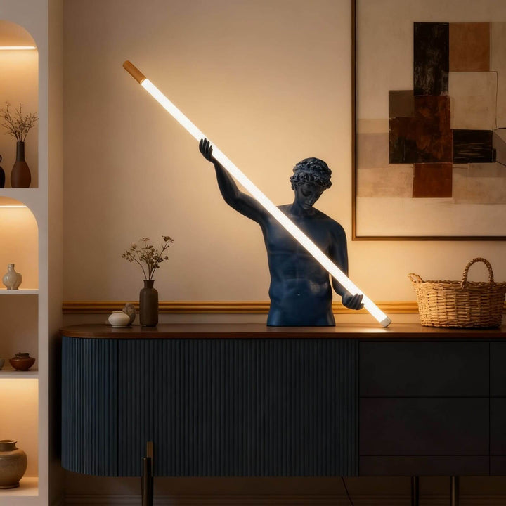 Zaryos Blue Sculpture Table Lamp – Entrance Decorative Light