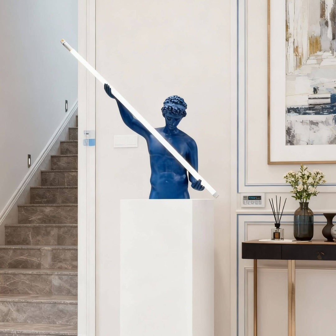 Zaryos Blue Sculpture Table Lamp – Entrance Decorative Light
