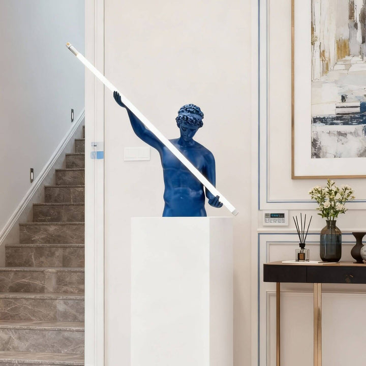 Zaryos Blue Sculpture Table Lamp – Entrance Decorative Light