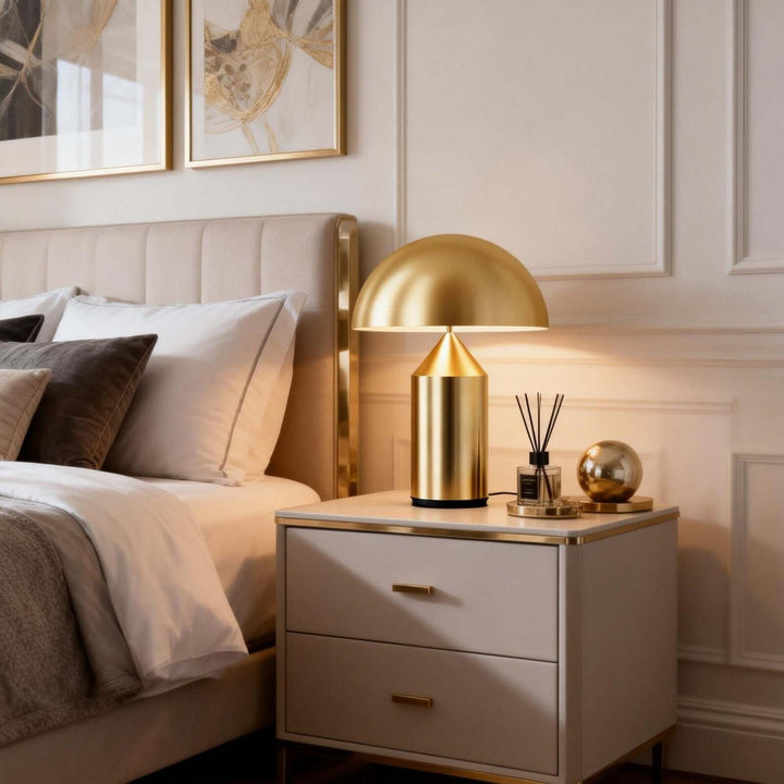 Zelviro Table Lamp - Modern Art Deco Style for Living Room