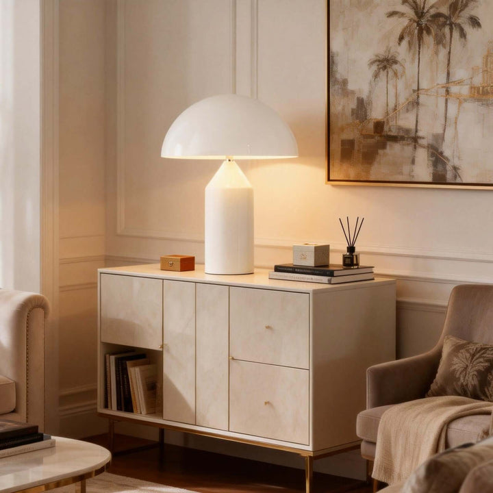 Zelviro Table Lamp - Modern Art Deco Style for Living Room