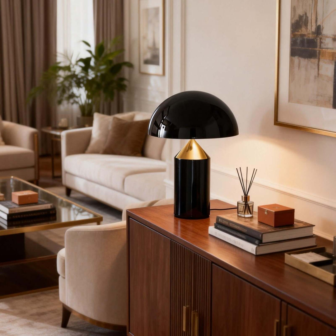 Zelviro Table Lamp - Modern Art Deco Style for Living Room