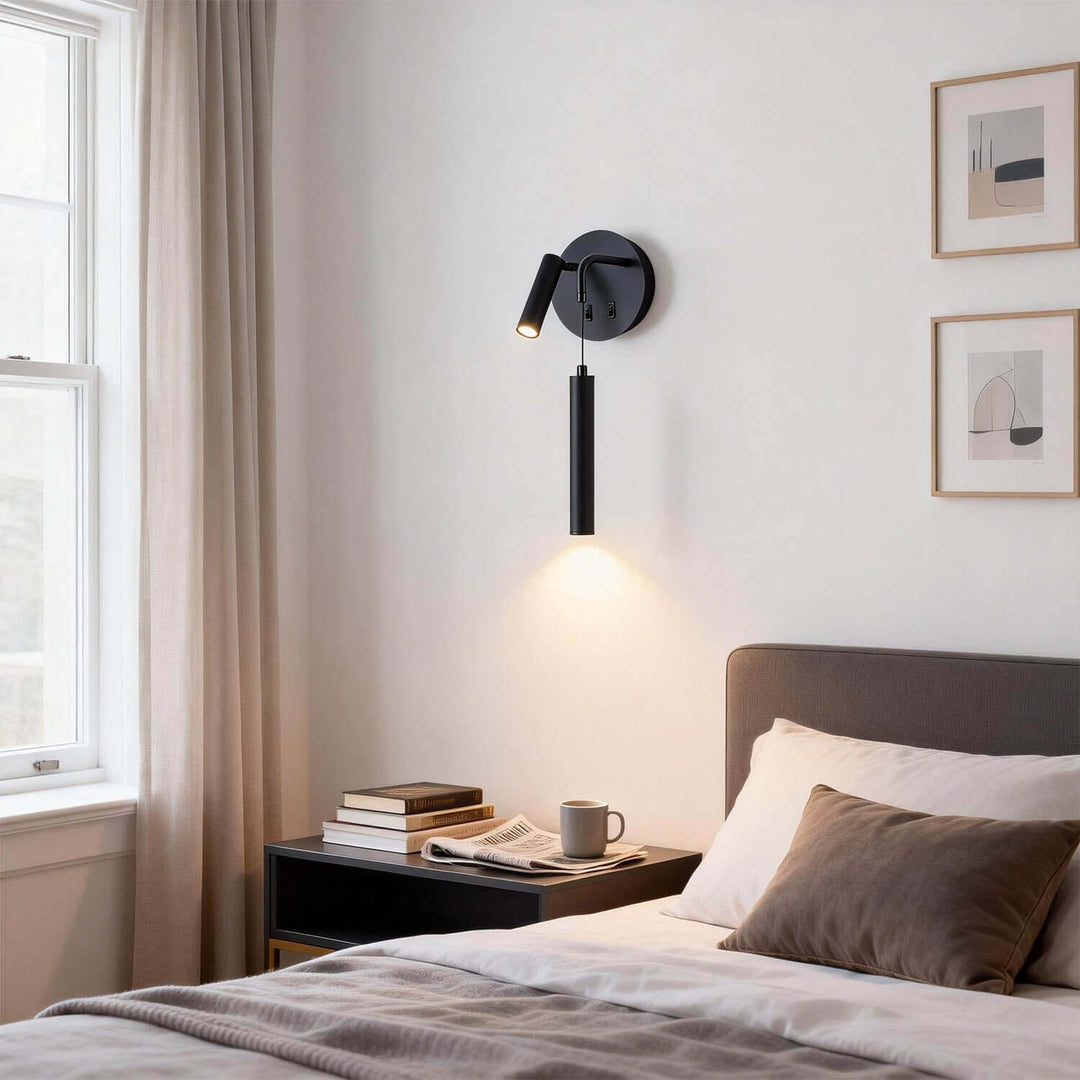 Zelvix Wall Light – Sleek Minimalist LED Reading Lamp