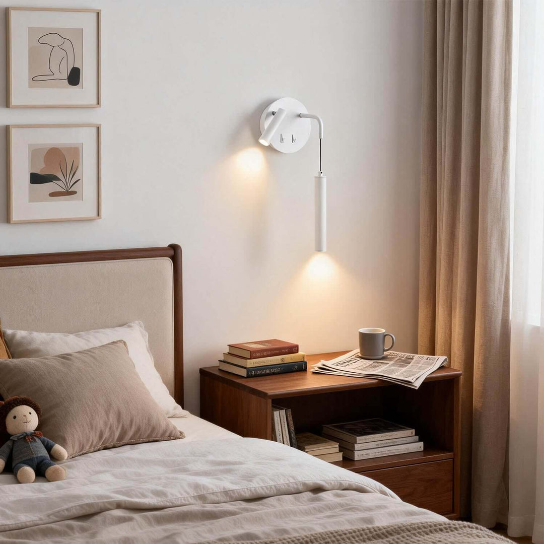 Zelvix Wall Light – Sleek Minimalist LED Reading Lamp