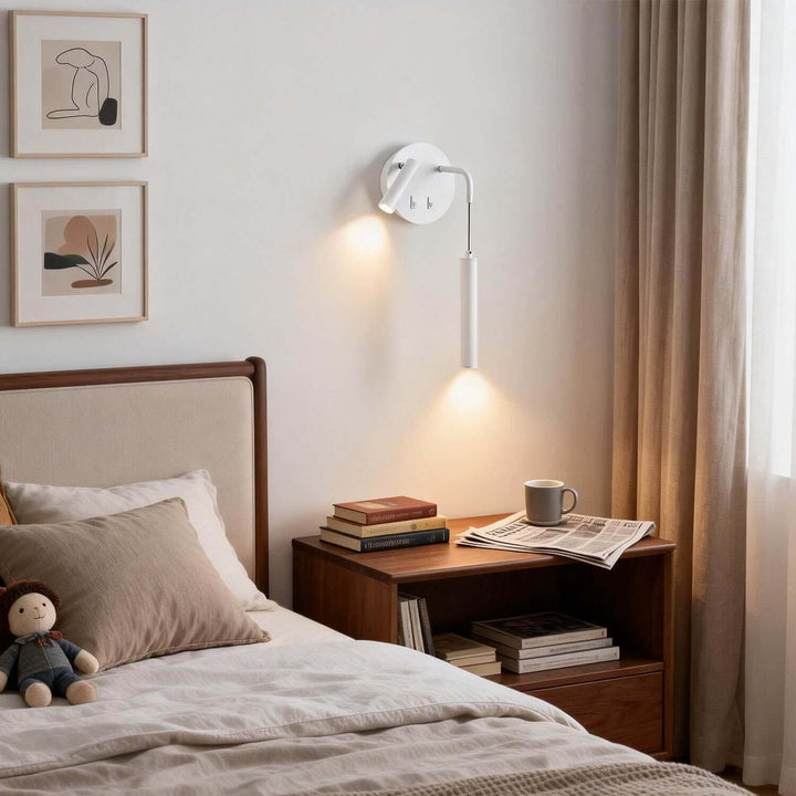 Zelvix Wall Light – Sleek Minimalist LED Reading Lamp