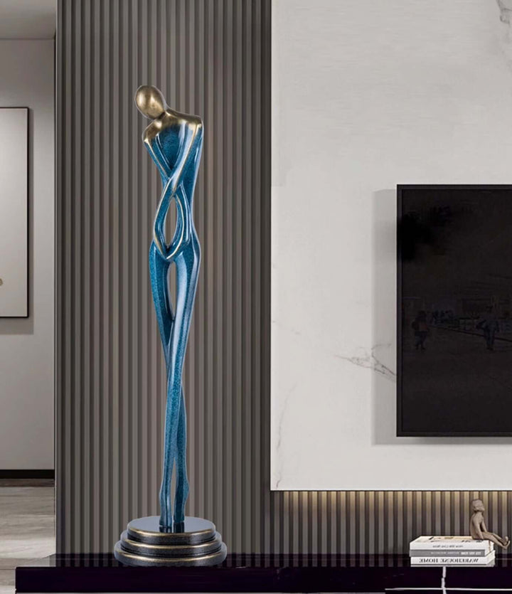 Zelyra Sculpture – Living Room Decorative Art Resin Sculpture