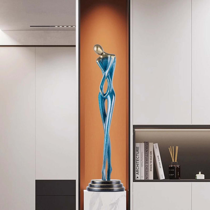 Zelyra Sculpture – Living Room Decorative Art Resin Sculpture