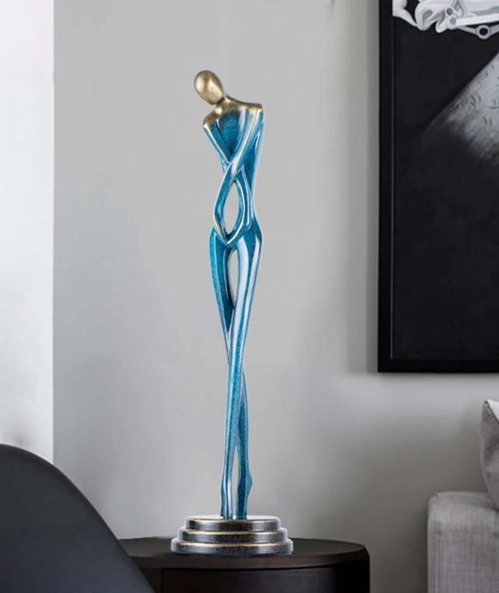 Zelyra Sculpture – Living Room Decorative Art Resin Sculpture