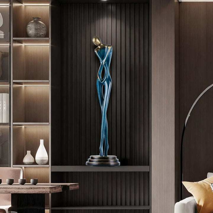 Zelyra Sculpture – Living Room Decorative Art Resin Sculpture