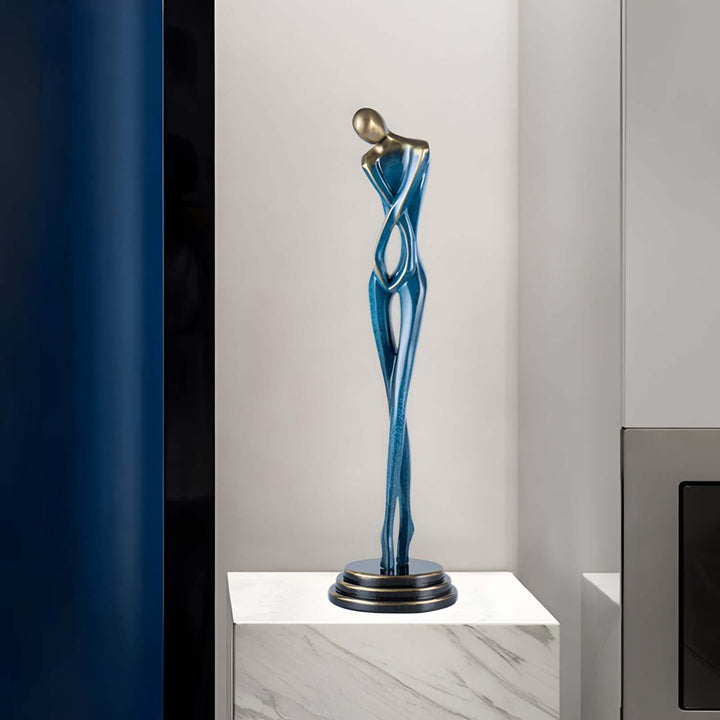 Zelyra Sculpture – Living Room Decorative Art Resin Sculpture