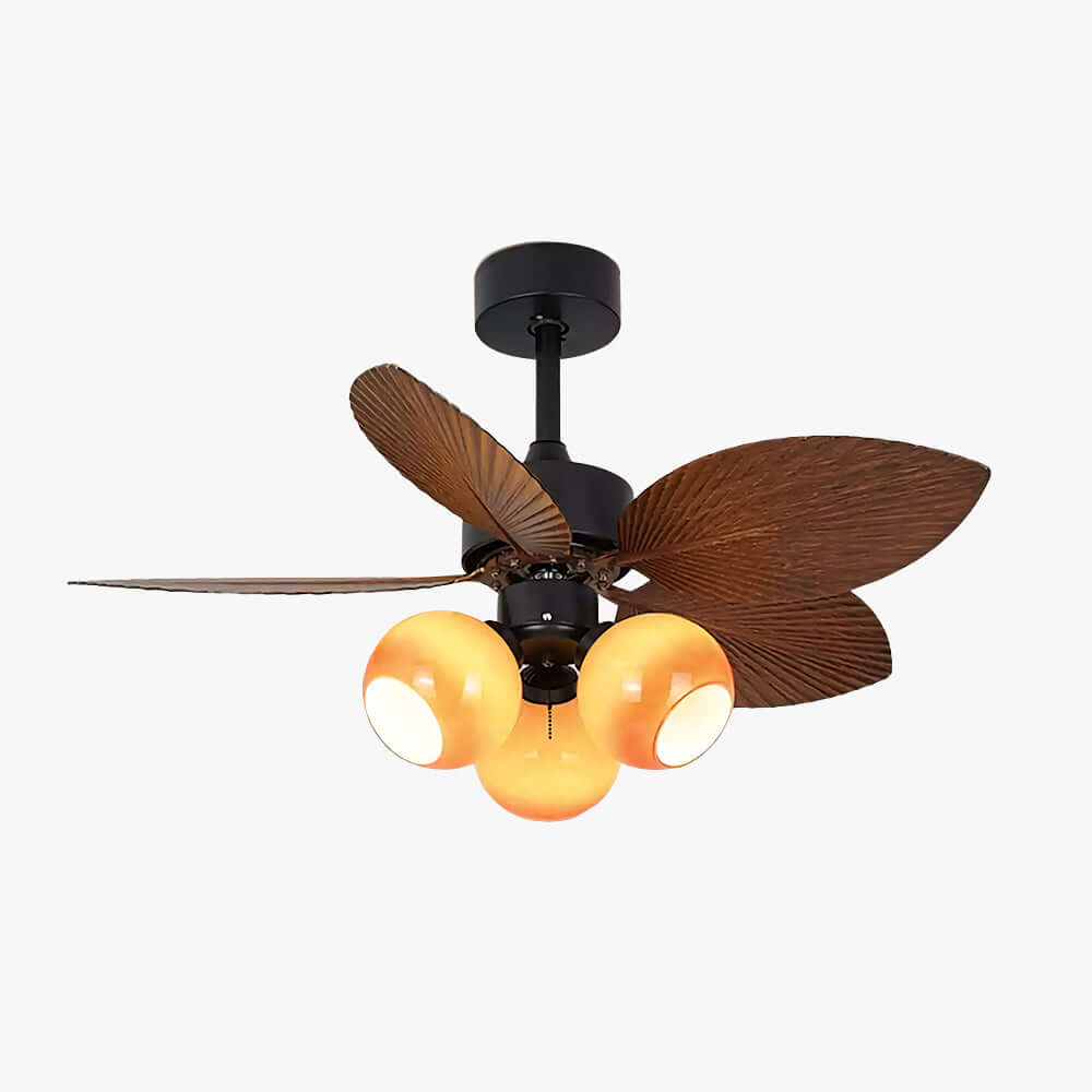 Zentox Ceiling Fan Light B – French Dining Glass Light