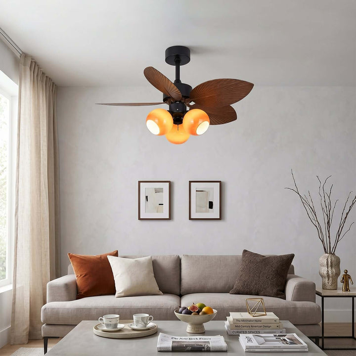 Zentox Ceiling Fan Light B – French Dining Glass Light