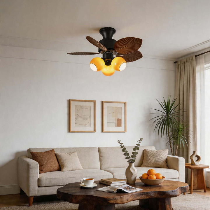 Zentox Ceiling Fan Light A | French Style Dining Glass Light