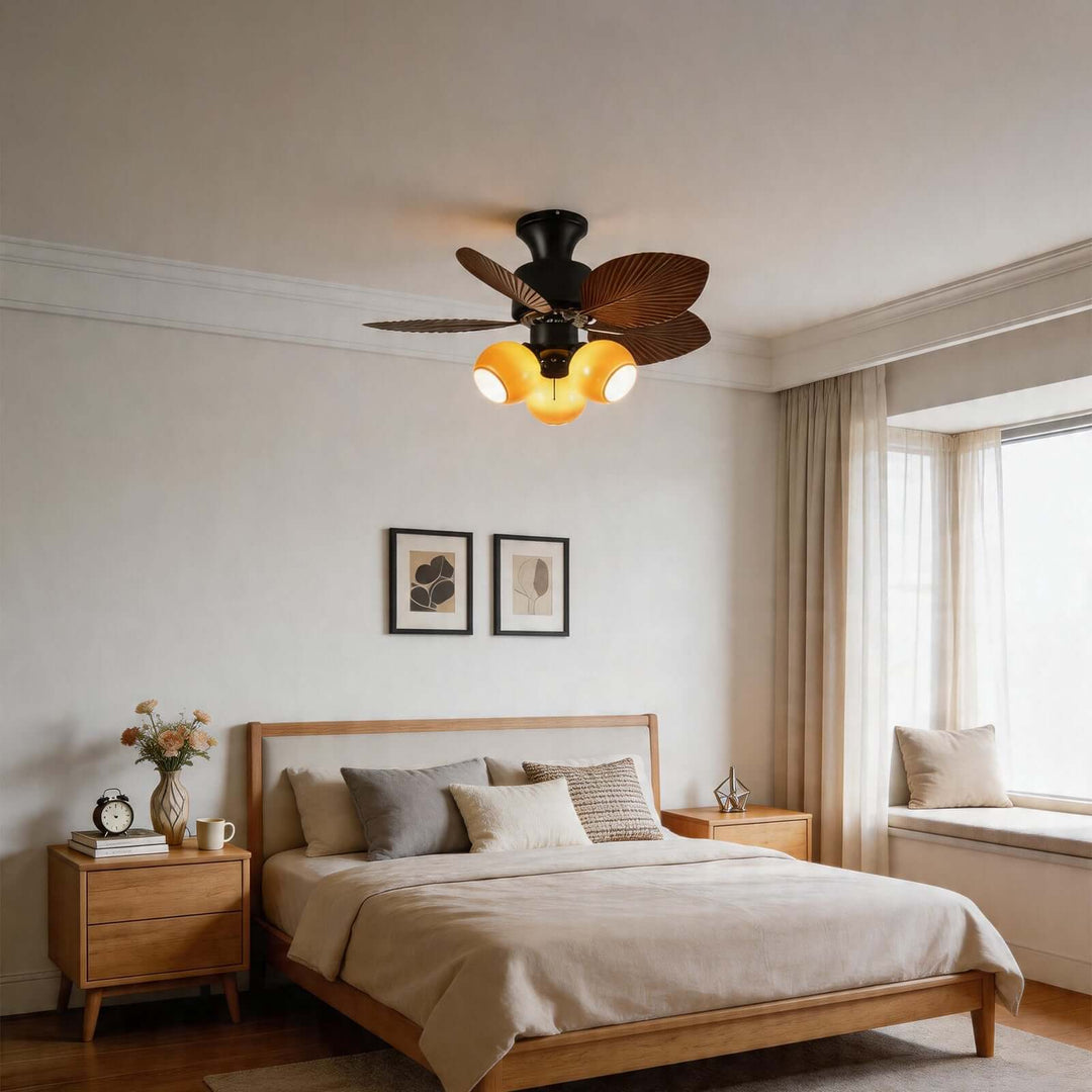 Zentox Ceiling Fan Light A | French Style Dining Glass Light