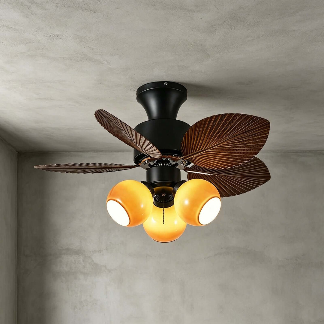 Zentox Ceiling Fan Light A | French Style Dining Glass Light