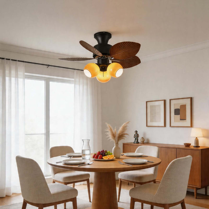 Zentox Ceiling Fan Light A | French Style Dining Glass Light