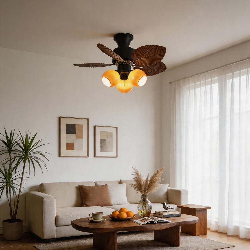 Zentox Ceiling Fan Light A | French Style Dining Glass Light