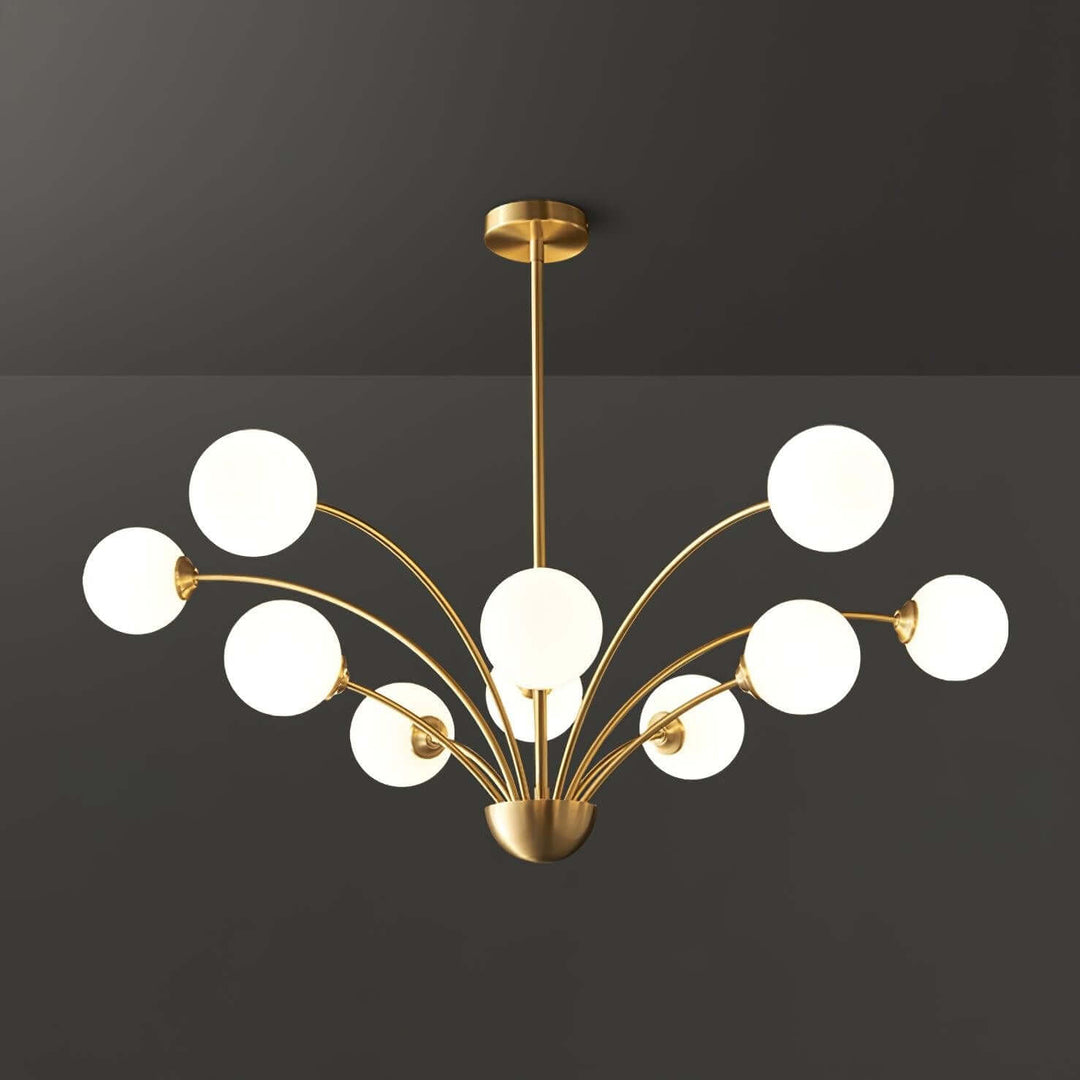 Zeriya Chandelier – Nordic Minimalist Modern Luxury Glass