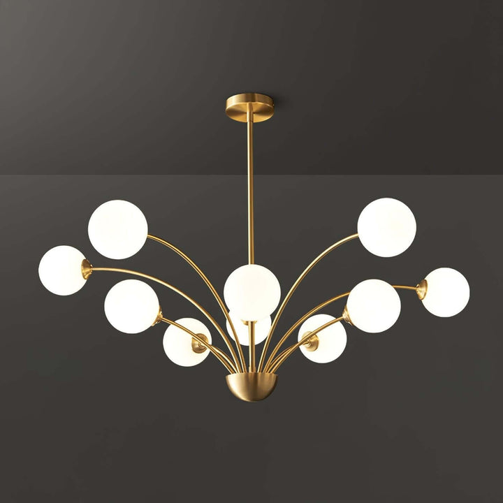 Zeriya Chandelier – Nordic Minimalist Modern Luxury Glass