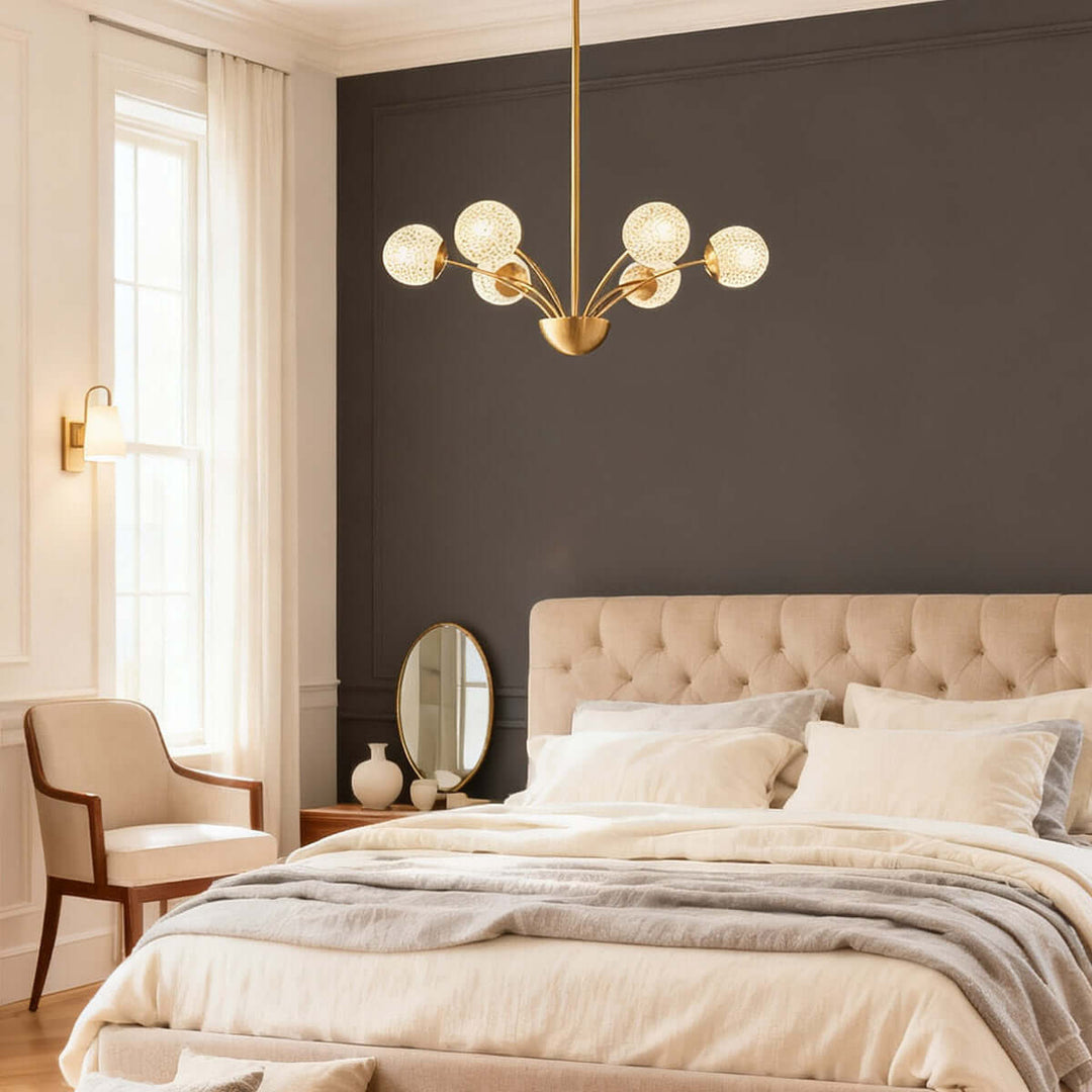 Zeriya Chandelier – Nordic Minimalist Modern Luxury Glass