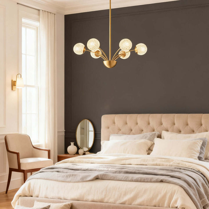 Zeriya Chandelier – Nordic Minimalist Modern Luxury Glass