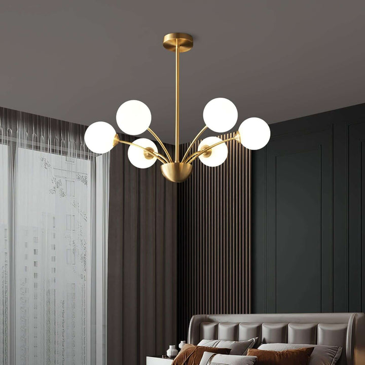 Zeriya Chandelier – Nordic Minimalist Modern Luxury Glass