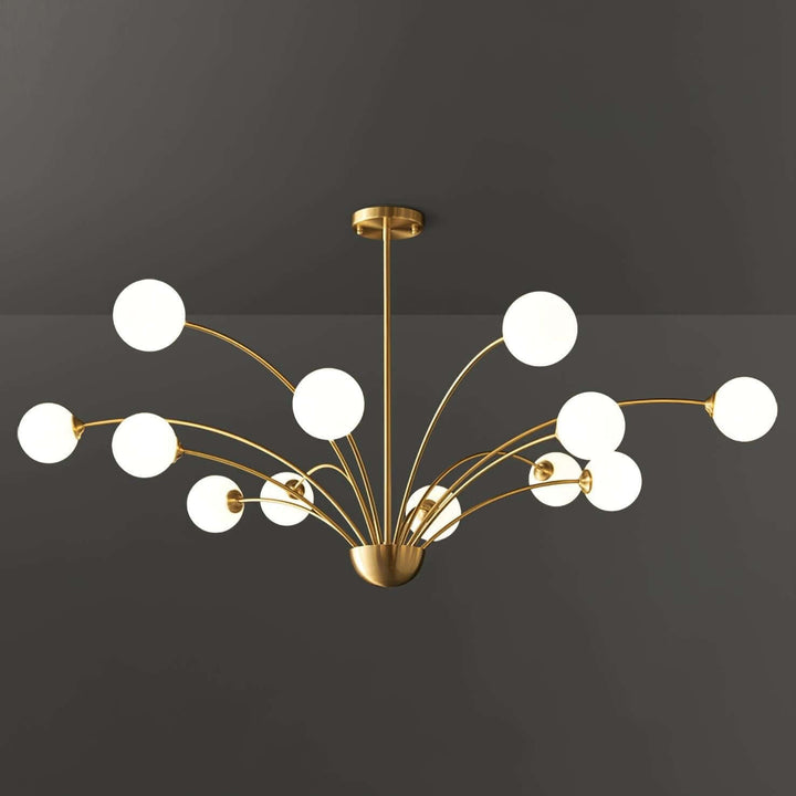 Zeriya Chandelier – Nordic Minimalist Modern Luxury Glass
