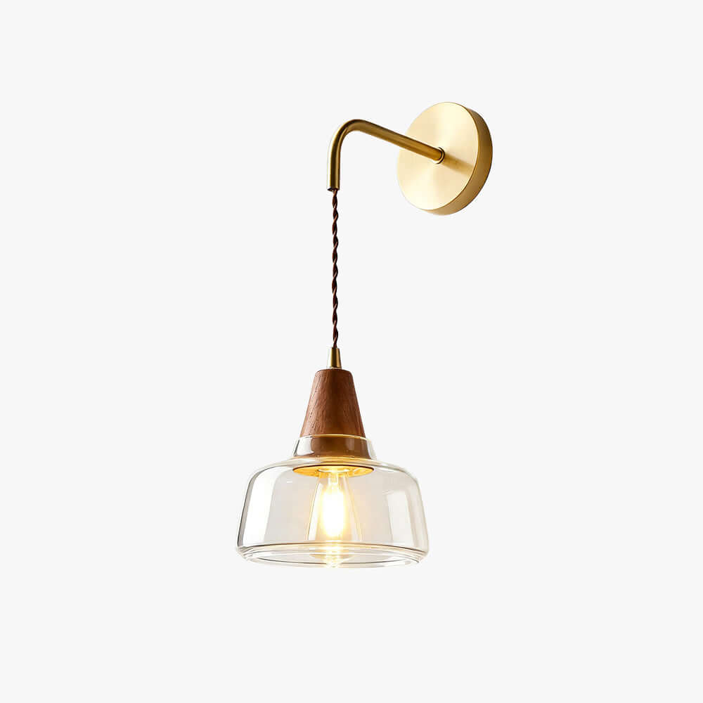 Tivaro Wall Light - Modern Classic Minimal Glass Decorative Sconce