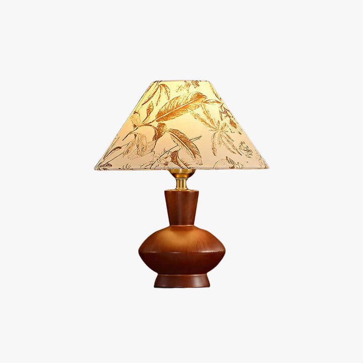 Zomelu Table Lamp – Mid-Century Vintage Fabric Bedside