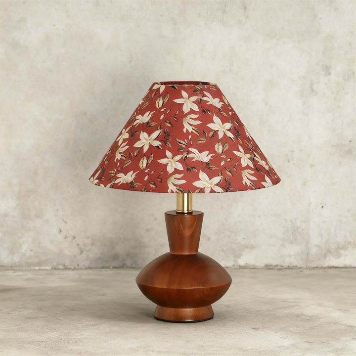 Zomelu Table Lamp – Mid-Century Vintage Fabric Bedside