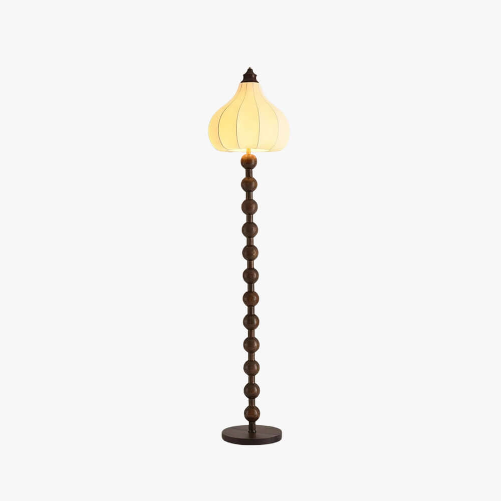 Zureli Floor Lamp – French Retro Fabric Floor Lamp for Living Room