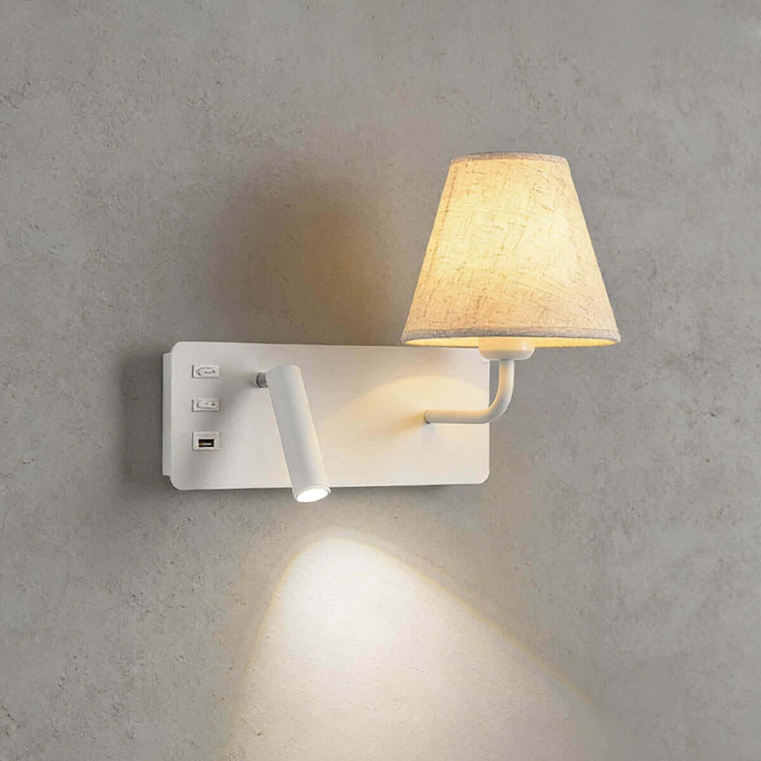 Zylen Wall Light – American Minimalist LED Bedside Lamp