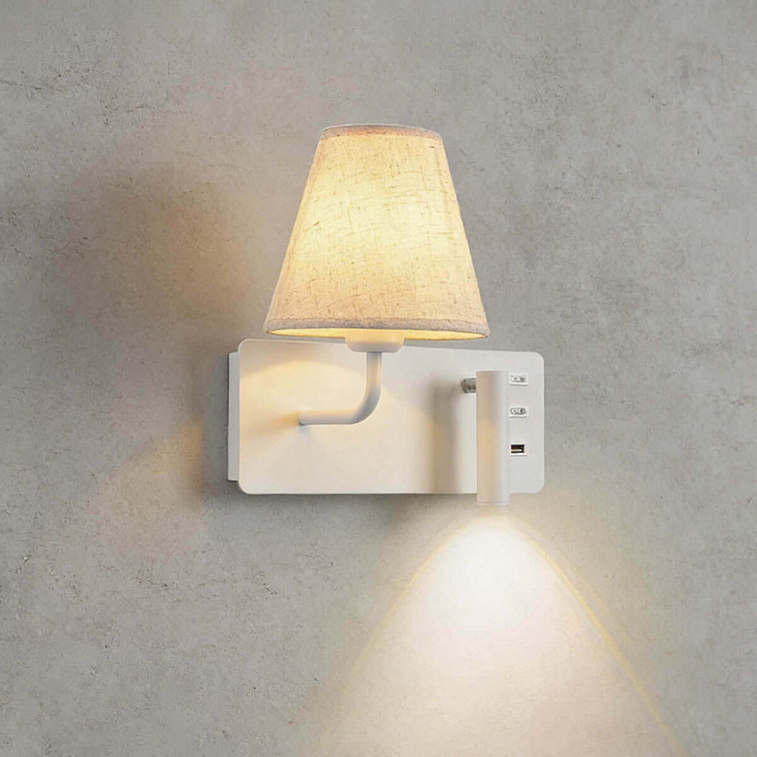 Zylen Wall Light – American Minimalist LED Bedside Lamp