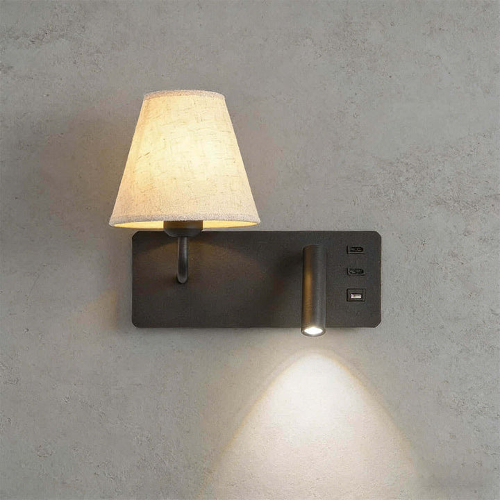 Zylen Wall Light – American Minimalist LED Bedside Lamp