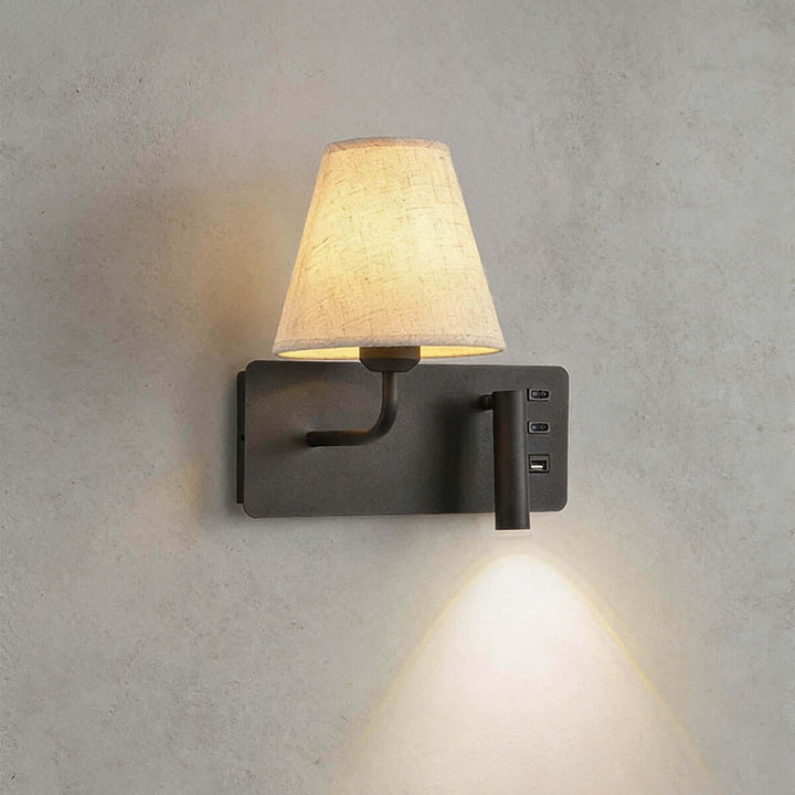 Zylen Wall Light – American Minimalist LED Bedside Lamp