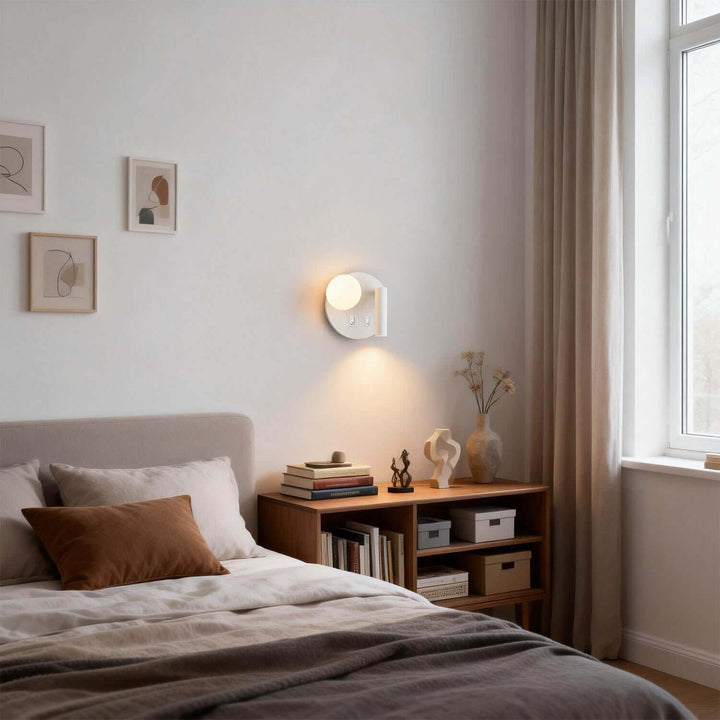 Zyvin Wall Light – Nordic Modern Simple LED Bedside Lamp