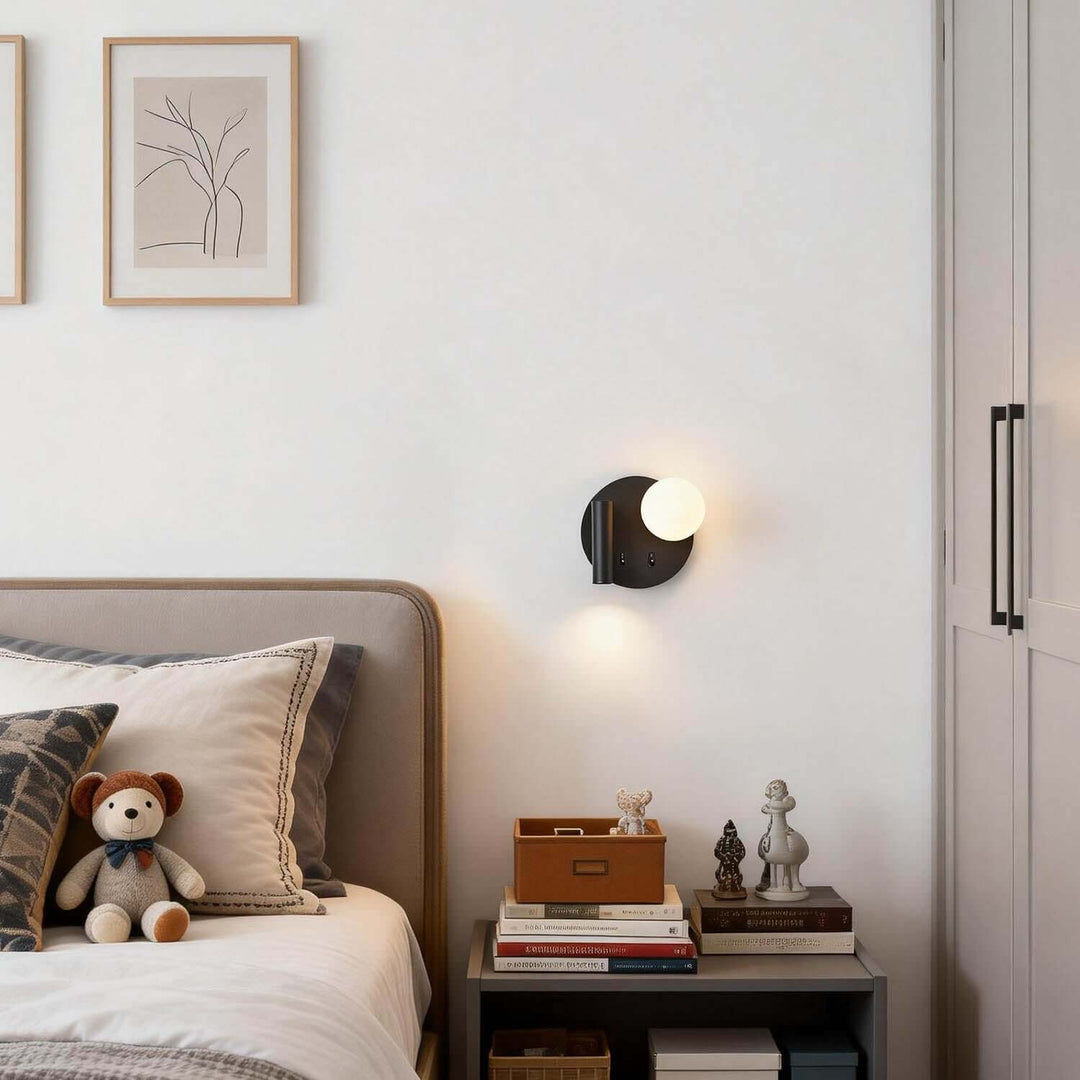 Zyvin Wall Light – Nordic Modern Simple LED Bedside Lamp