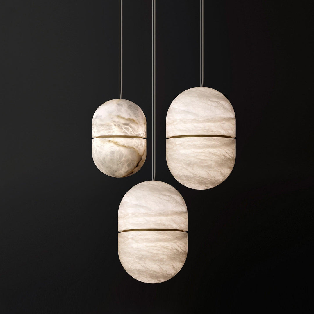 YUM Alabaster Pendant Light | Modern Bathroom Fixture | Vinlighting | Vinlighting | Vinlighting